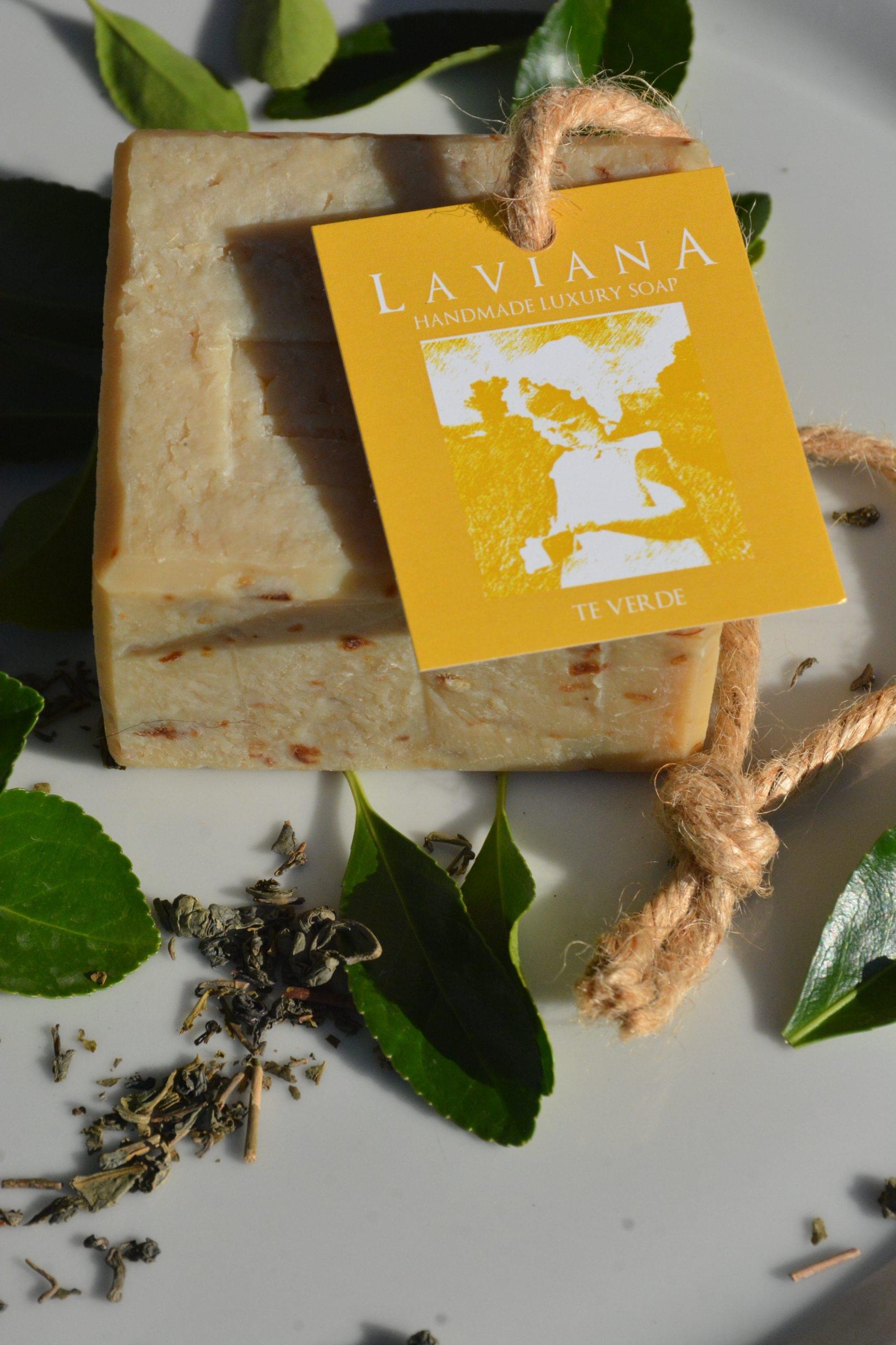 Jabón de Te Verde ducha